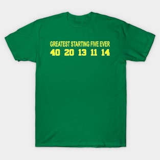 Greatest NBA 5 T-Shirt